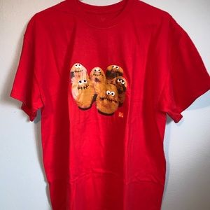 Red Travis Scott x Cactus Jack Tee (Size L)